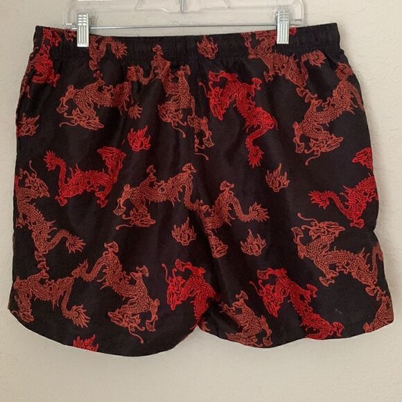 Shein the Dragons Print Men’s Swimming Shorts Size XL - Picture 2 of 6